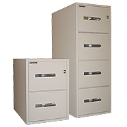 Gardex Classic 25"D Vertical Filing Cabinets